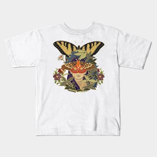 The Butterfly Woman Kids T-Shirt